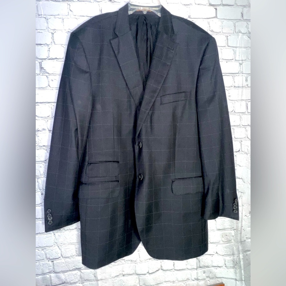 Peter Millar Sport Blazer 100% Wool Men’s 44 Tall‎ CA00429 EUC